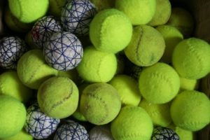 real tennis balls