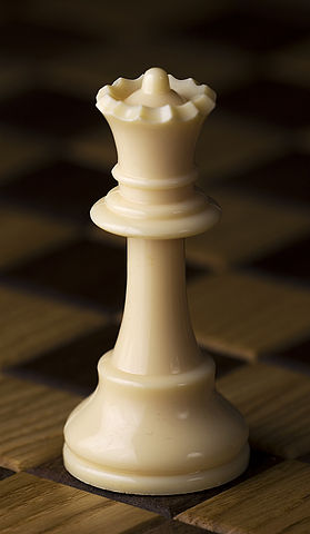 the queen chess piece for chess beginners 