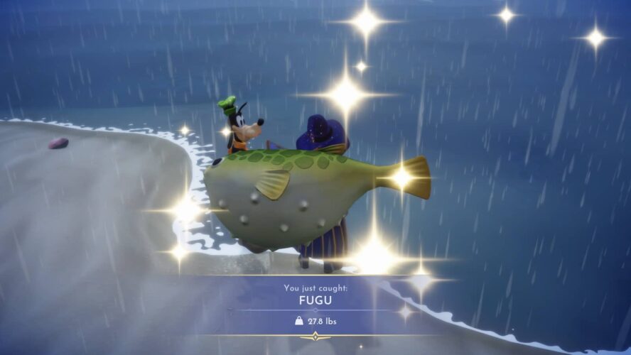 How To Catch The Fugu Dreamlight Valley?