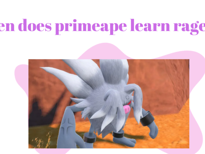 When Does Primeape Learn Rage Fist?