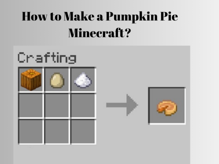 Pumpkin Pie Minecraft