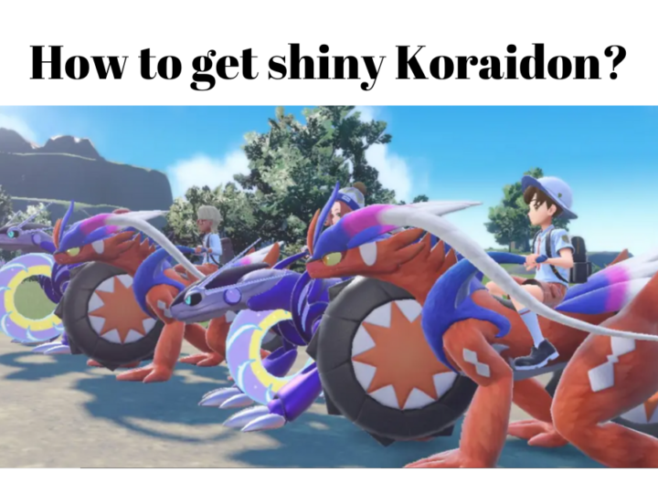 How to get shiny Koraidon and Miraidon in Pokemon Scarlet and Violet