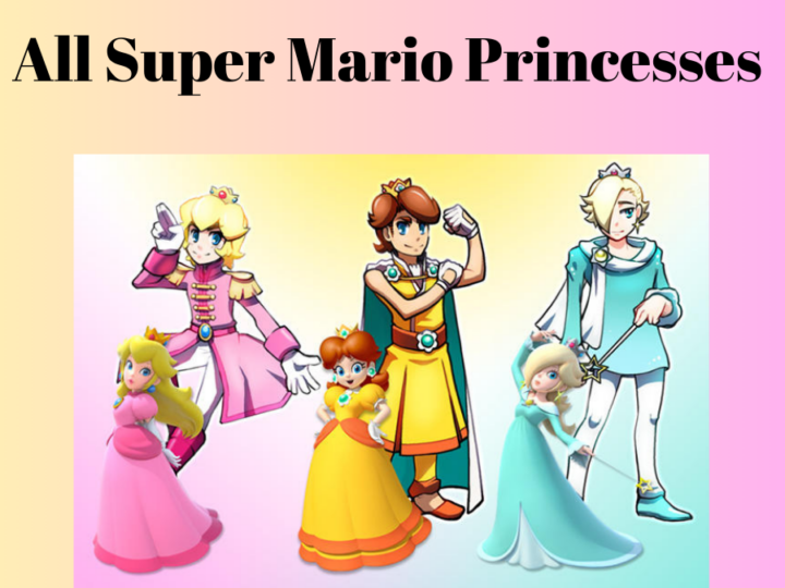 All Super Mario Princesses 