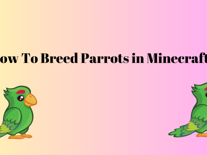 Minecraft: How to breed parrots in minecraft?