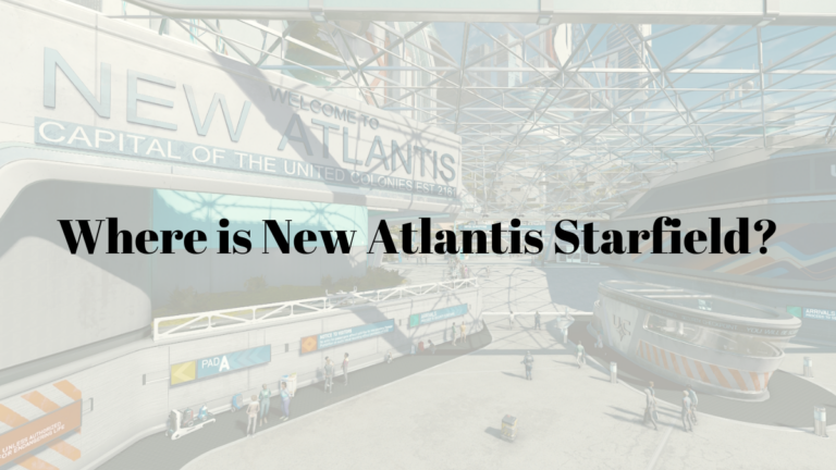 Where is New Atlantis Starfield- Games Eshop