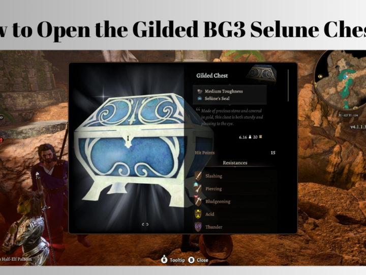 The Owlbear Cave and How to Open the Gilded BG3 Selune Chest